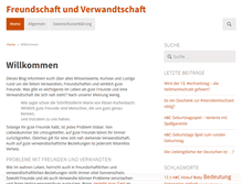 Tablet Screenshot of freundschaft-und-verwandtschaft.de